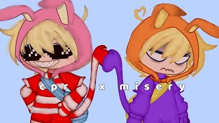 Misery x cpr  feat Popee and Eepop  Popee the performer [upl. by Nylaret]