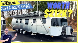 Most Expensive and Luxurious Airstream Trailer Ever 2024 Airstream Classic 33FB Queen Bed [upl. by Wait]