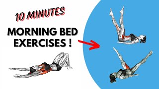 10 Minute Morning In Bed Exercises [upl. by Athena]