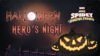 Marvel Spidey and His Amazing Friends Hollween Stop Motion  Hero‘s Night blokees Edtion [upl. by Mufinella]