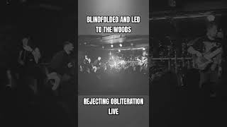 Rejecting Obliteration LIVE ProstheticRecords metal metalmusic metalvocal drums guitar bass [upl. by Halyhs140]