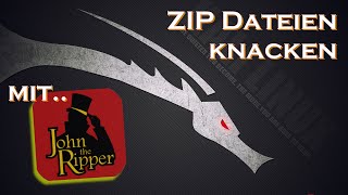 Learn Hacking 3  Passwortgeschützte ZIP Dateien knacken 🔐 [upl. by Keyte]