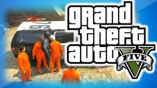 GTA 5 Online Funny Moments 18  Going to Jail Wizard People and Tube Fun with Mini Coopers [upl. by Etnoval961]