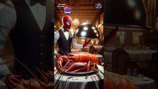 Efficient waiter  Who is best SpiderMan vs Deadpool vs Venom shorts spiderman brawlstars [upl. by Lotson]