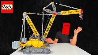 Coole Sets rechtfertigen keine Mondpreise LEGO Technic Liebherr LR13000 Raupenkran Review  42146 [upl. by Stew]