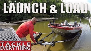 How To LAUNCH And LOAD Your Bass BOAT By YOURSELF [upl. by Assyral]