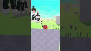 Red Larva Jumps With Zeddax roblox zeddaxgaming zeddax larva noobtrain obby [upl. by Ilrebmyk]