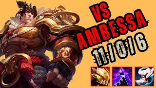 GAREN Takes on AMBESSA  GAREN vs AMBESSA  GAREN vs AMBESSA TOP [upl. by Niuq]