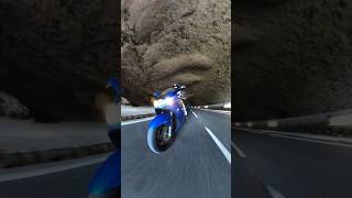 Motorcycling Through A Cave In France  Grotte du Mas dAzil  Triumph Sprint ST 1050 [upl. by Joanna957]