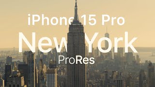 iPhone 15 Pro  Cinematic Short Film  4K ProRes LOG Footage [upl. by Ecela]