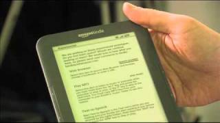 Amazon Kindle 3 ebook reader review [upl. by Dearr418]