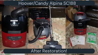 Peak 1990s Hoover Hoover Alpina SC188  After Restoration [upl. by Llerrehs]