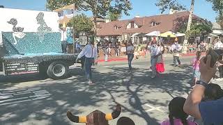 quotSolvang Daysquot Parade through Solvang Central Coast California [upl. by Ynohtnanhoj]