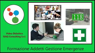 Procedure Primo Soccorso  Formazione per Addetti alla Gestione delle Emergenze  Video Didattico [upl. by Han]