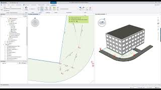 Novapoint Landscape  Design a surface around a building [upl. by Aniaz]