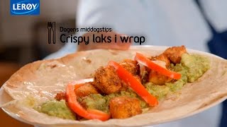 Crispy laks i wrap  Lerøy [upl. by Jennette]