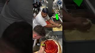 This newcomer challenged the Head Chef that Who can make Fastest Pizza 😱🫡 respect shorts ytshorts [upl. by Gnuhn]