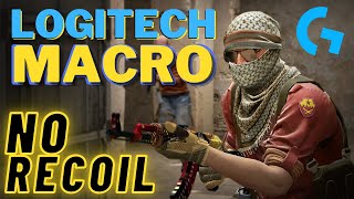 CS2 LOGITECH Script Macro No Recoil 2024 updated [upl. by Grazia]