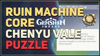 Ruin Machine Core Location Genshin Impact Puzzle [upl. by Juback]