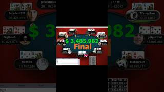 Finale des großen Pokerturniers mit einem Preisgeld von 3485982 Dollar poker [upl. by Kaslik]