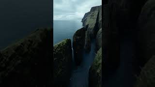 Breathtaking View of a Natural Marine Continental Cliff with Seagulls and Coastal Beauty [upl. by Airamahs507]