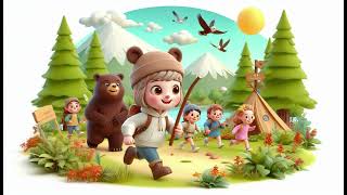 Going on a Bear Hunt  Nursery Rhymes amp Kids Songs [upl. by Gardal]