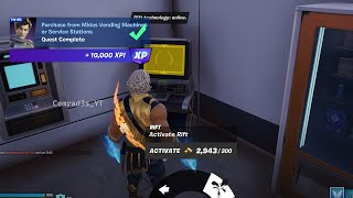 How to EASILY Purchase from Midas Vending Machines or Service Stations Fortnite [upl. by Nylrad965]