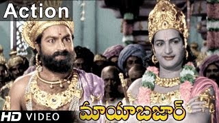 Mayabazar Movie Climax  SVR NTR ANR Savitri [upl. by Doak]