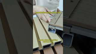 wood polymer decking introduction woodpolymerdecking [upl. by Adlez]