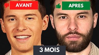 COMMENT JAI EU MA BARBE EN 3 MOIS  CONSEILS [upl. by Ainafetse]