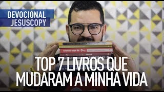 TOP 7 LIVROS QUE MUDARAM A MINHA VIDA  Douglas Gonçalves [upl. by Alegnatal]