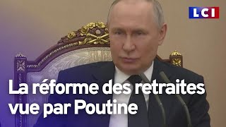 Réforme des retraites  la leçon de Vladimir Poutine à Emmanuel Macron [upl. by Raddy636]