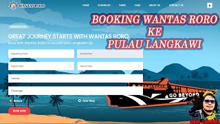 BOOKING WANTAS RORO  BAWA KENDERAAN KE LANGKAWI [upl. by Genaro]