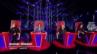 jealous by jeremie makiese The voice belgique saison 9 [upl. by Mauchi]