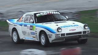 Mazda RX7 Rally Group B  13B Wankel Rotary Engine Sound [upl. by Lizette]