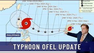 Typhoon Ofel  Usagi nears landfall in Luzon where flooding is already happening [upl. by Hollis705]