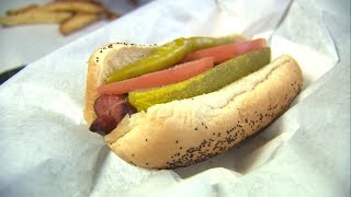 Chicago’s Best Hot Dog The Wieners Circle [upl. by Ileak463]