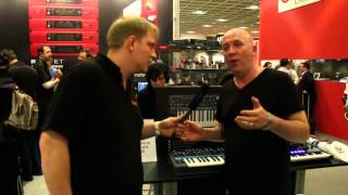 Musikmesse 2013 Novation Bass Station II [upl. by Brunell]