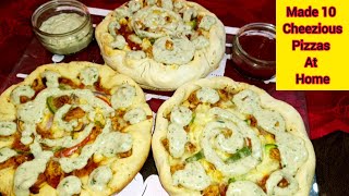 Homemade Cheezious Pizza Recipe  RestaurantStyle Cheesy Delight at Homequot [upl. by Eittol469]