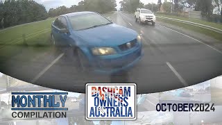 Dash Cam Owners Australia October 2024 On the Road Compilation [upl. by Ennaeilsel]