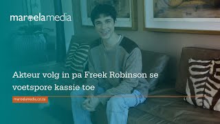 Akteur volg in pa Freek Robinson se voetspore kassie toe [upl. by Ecirtram150]