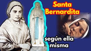 Vida de Santa BERNADETTE Subirous Según Sus Propias Palabras [upl. by Guod271]