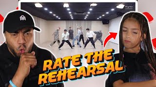 8 year old daughter and dad react to CHOREOGRAPHY BTS 방탄소년단 Dynamite Dance Practice [upl. by Nnylesor]