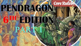 On Pendragon 6th Edition  Part 1 Unboxing [upl. by Vaden562]