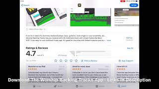 Order My Steps In Your Word GMWA Women of Worship Worship Backing Tracks App Preview [upl. by Yrem]