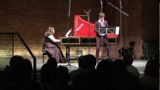 Stefan Temmingh amp Olga Watts in concert Veracini Sonata op 1 no 1 in g minor Postiglione [upl. by Ottavia541]