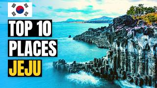 Top 10 Things to do in Jeju Island 2024  South Korea Travel Guide [upl. by Salhcin]