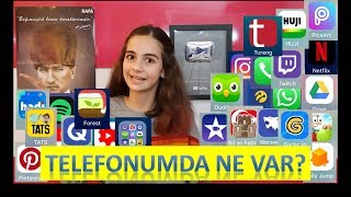 TELEFONUMDA NE VAR  Harika uygulamalarım [upl. by Nosilla]