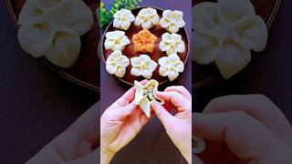 Dumplings packing style 😍 😋 👌 shortsfeed food ytshorts [upl. by Lirrad]