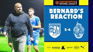 RFC  Spennymoor Town PostMatch Reaction  Bernard Morley [upl. by Annah]